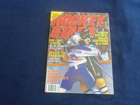 1988 DECEMBER HOCKEY STARS MAGAZINE - MARIO LEMIEUX - F 253C