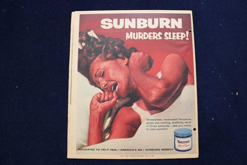 1961 JULY 2 NY MIRROR MAGAZINE - MAUREEN ARTHUR COVER - E 22273