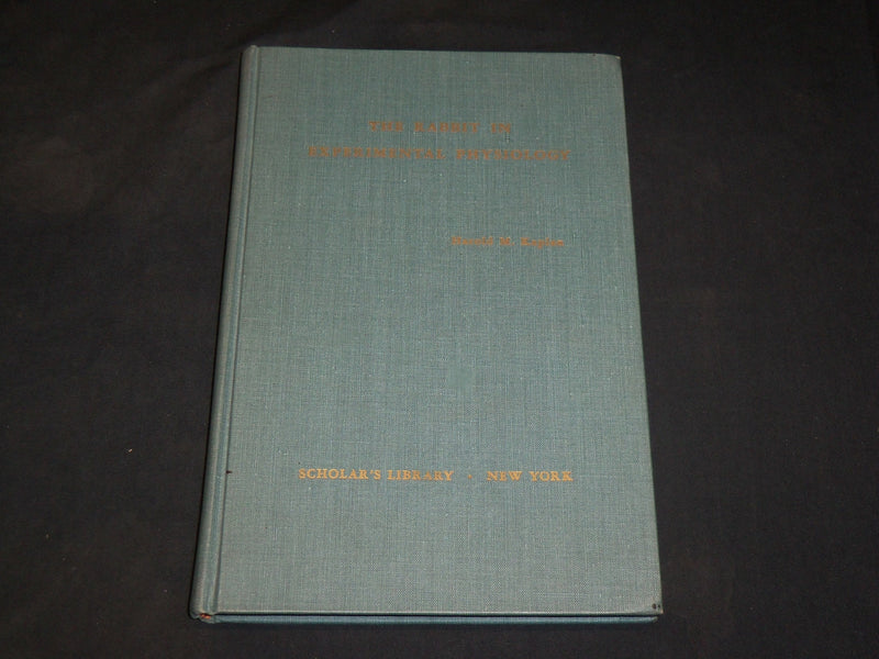 1962 THE RABBIT IN EXPERIMENTAL PHYSIOLOGY BOOK BY HAROLD M. KAPLAN - KD 2765Z