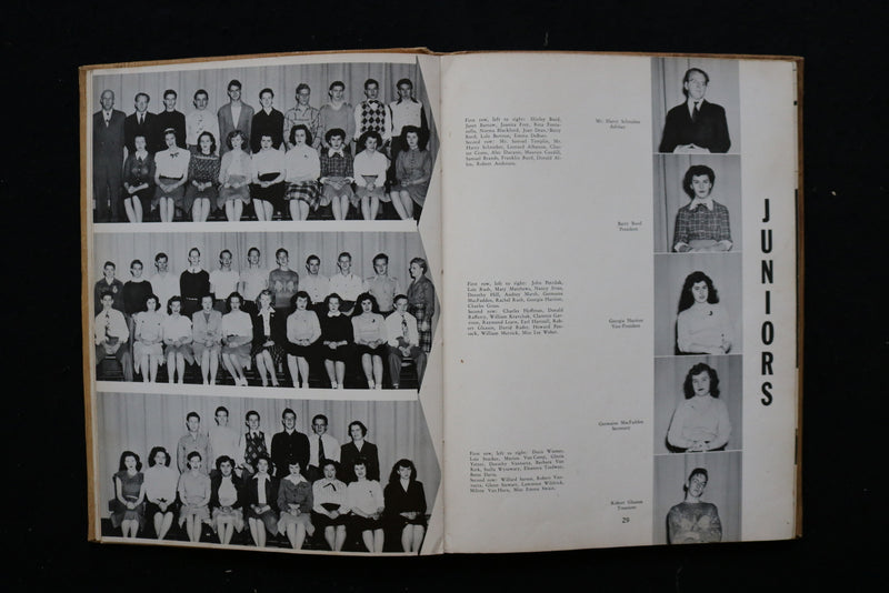 1948 THE CLARION BELVIDERE HIGH SCHOOL YEARBOOK - BELVIDERE, NEW JERSEY- YB 3435