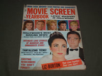 1963 MOVIE SCREEN YEARBOOK MAGAZINE - LIZ TAYLOR AND RICHARD BURTON - SP 2785