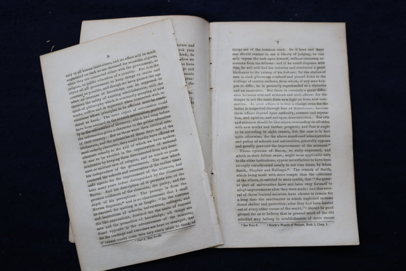 1838 ALBARY INSTITUTE ANNUAL ADDRESS SOFTCOVER BOOKLET - K 937
