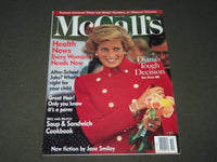 1990 OCTOBER MCCALL'S MAGAZINE - PRINCESS DIANA COVER - B 2978