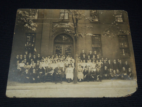 EARLY YORK COUNTY ACADEMY GROUP MOUNTED PHOTO - 9 1/2x12 - #181