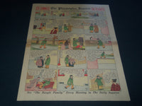 1929 DECEMBER 8 PHILADELPHIA INQUIRER SUNDAY COLOR COMIC SECTION - NT 7609