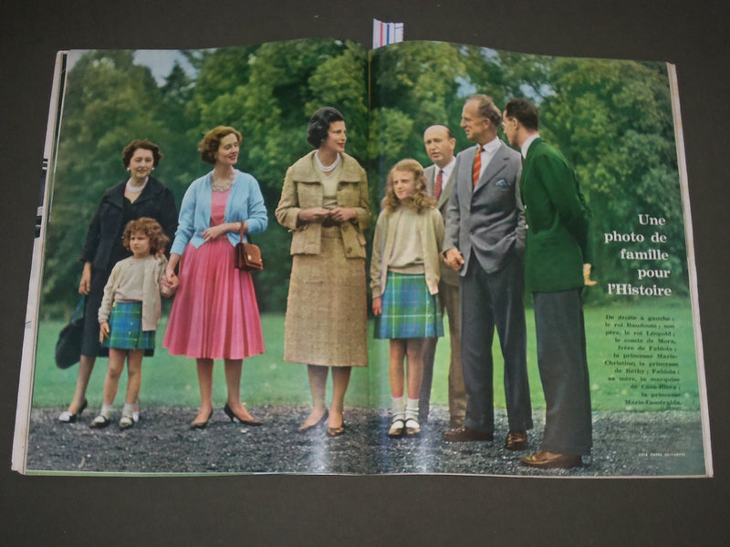 1960 OCTOBER 1 JOURS DE FRANCE MAGAZINE - FABIOLA ET BAUDOUIN - SP 8556
