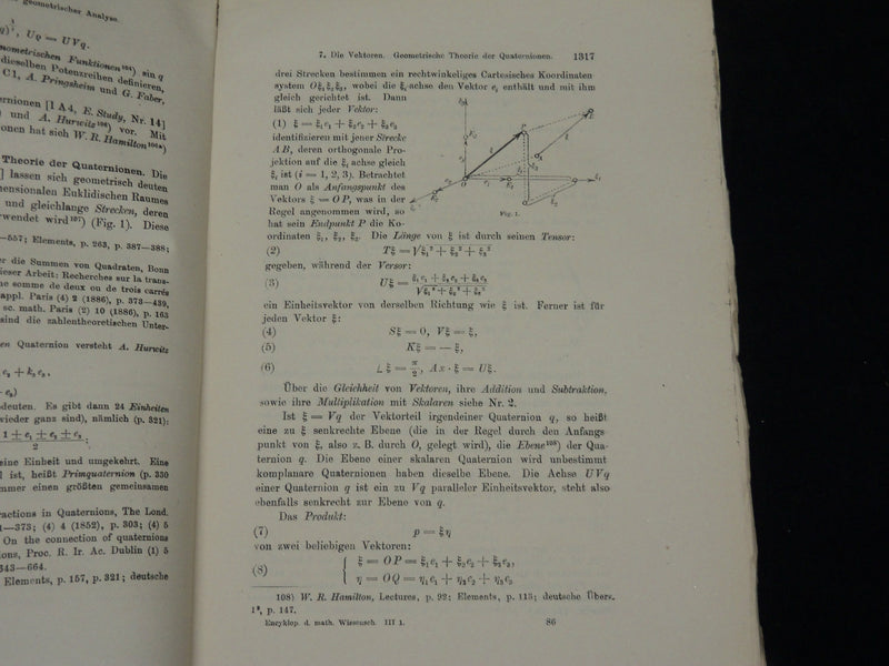 1900'S ENCYKLOPÄDIE DER MATHEMATISCHEN WISSENSCHAFTEN VOLUMES LOT OF 70 - WR 465