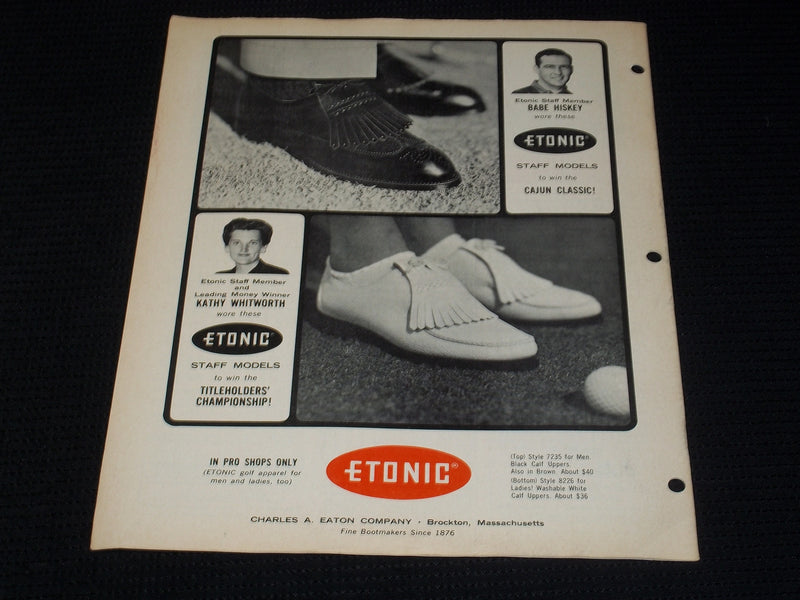 1966 JANUARY 14 GOLF WORLD MAGAZINE - ROSS COLLINS FRONT COVER - E 7260