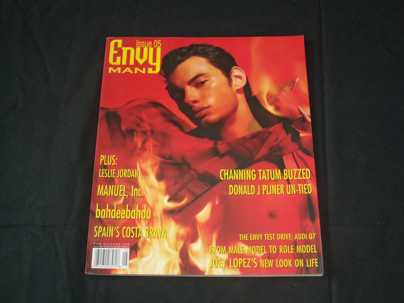 2006 ENVY MAN MAGAZINE - ISSUE 05 - JOEY LOPEZ COVER - GAY - RC 856
