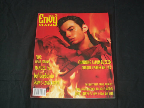 2006 ENVY MAN MAGAZINE - ISSUE 05 - JOEY LOPEZ COVER - GAY - RC 856