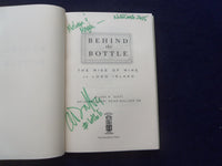 2015 BEHIND THE BOTTLE HARDCOVER BOOK - INSCRIBED BY EILEEN DUFFY - KD 8539