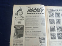 1970 NOVEMBER HOCKEY PICTORIAL MAGAZINE - CAROL VADNAIS COVER - ST 200V