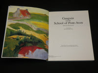 1994 GAUGUIN AND THE SCHOOL OF PONT-AVEN SOFTCOVER BOOK BY PICKVANCE - R 730M