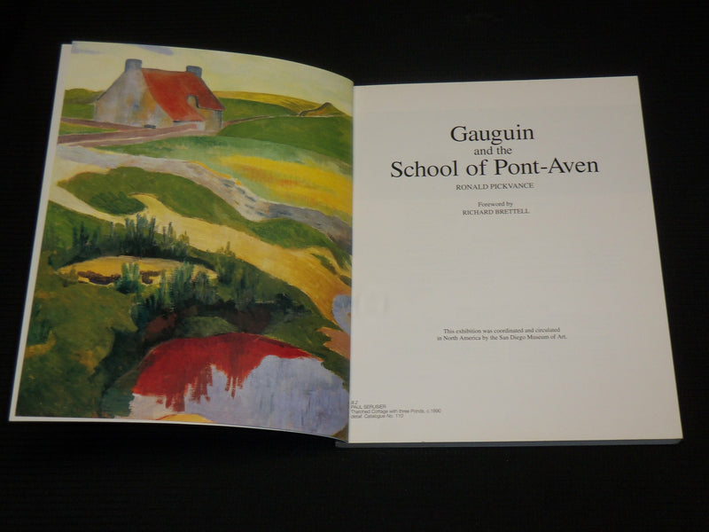 1994 GAUGUIN AND THE SCHOOL OF PONT-AVEN SOFTCOVER BOOK BY PICKVANCE - R 730M
