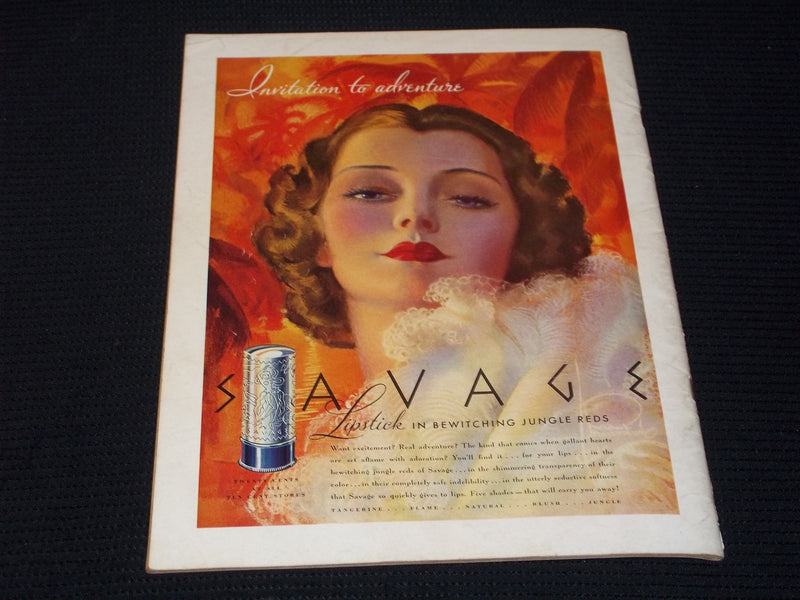 1938 SUMMER SCREEN ALBUM MAGAZINE - CAROLE LOMBARD FRONT COVER - E 16501