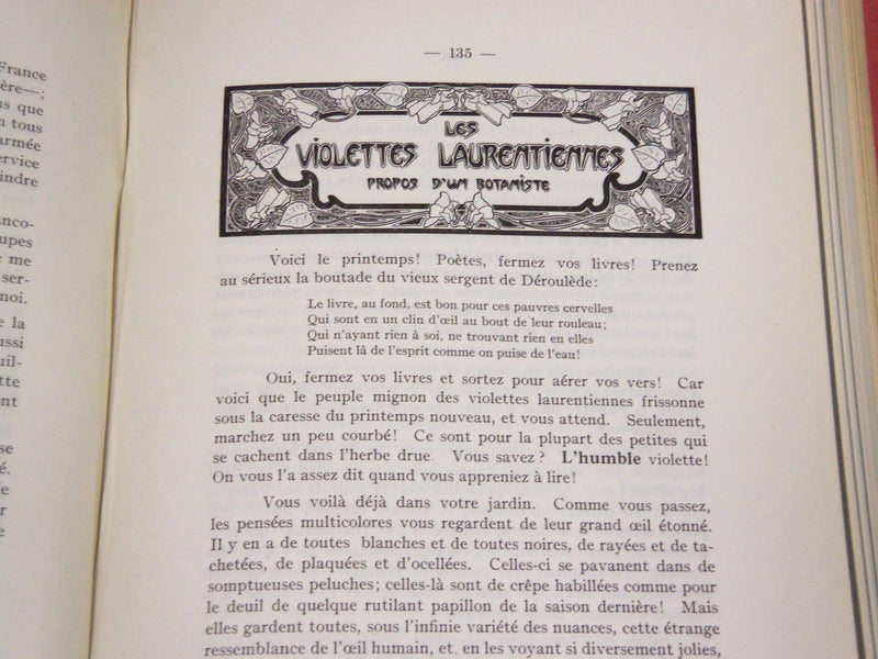 1916 & 1917 LE PAYS LAURENTIEN FRENCH BOUND VOLUME VOLUMES 1 & 2 - KD 2851