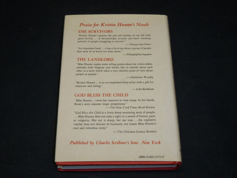 1978 THE LAKESTOWN REBELLION BOOK INSCRIBED BY KRISTIN HUNTER + 2 PHOTOS - D 416