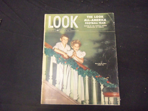 1946 DECEMBER 24 LOOK MAGAZINE - GREAT PHOTOS & ADS - ST 2049