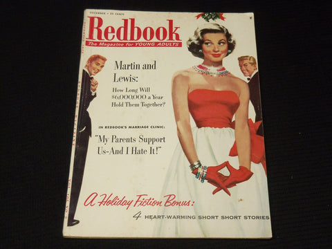 1955 DECEMBER REDBOOK MAGAZINE - JON WHITCOMB COVER - E 13446
