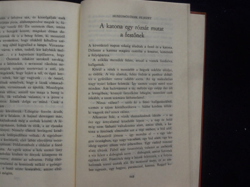1957 A HAZUG KATONA HARDCOVER BOOK BY TOROK SANDOR - HUNGARIAN TEXT - KD 8956