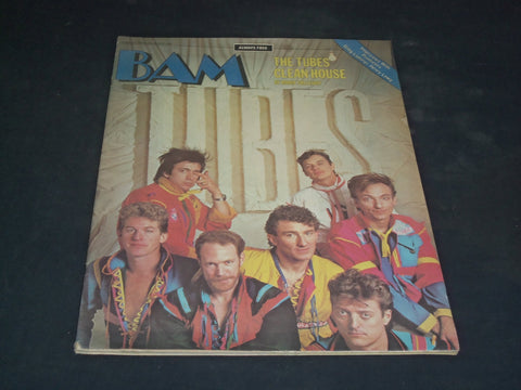 1983 APRIL 22 BAM MAGAZINE ISSUE NO. 154 - THE TUBES COVER - SP 2919