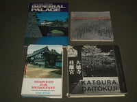 1950'S-1980'S BOOK ASSORTED JAPANESE BOOK LOT OF 10 - NICE PHOTOS - KD 1110