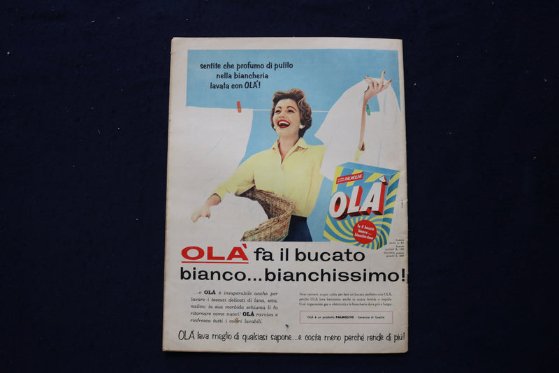 1958 AUGUST 23 VISTO MAGAZINE - ELIZABETH TAYLOR - ITALIAN COVER - E 23615