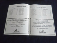 1988 DEC 4 MID AMERICA BOWL PROGRAM -LEES-MCRAE COL. VS. NE OKLAHOMA A&M-ST 659H