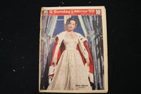 1945 JANUARY 14 NY SUNDAY MIRROR MAGAZINE - MERLE OBERON COVER - E 26182