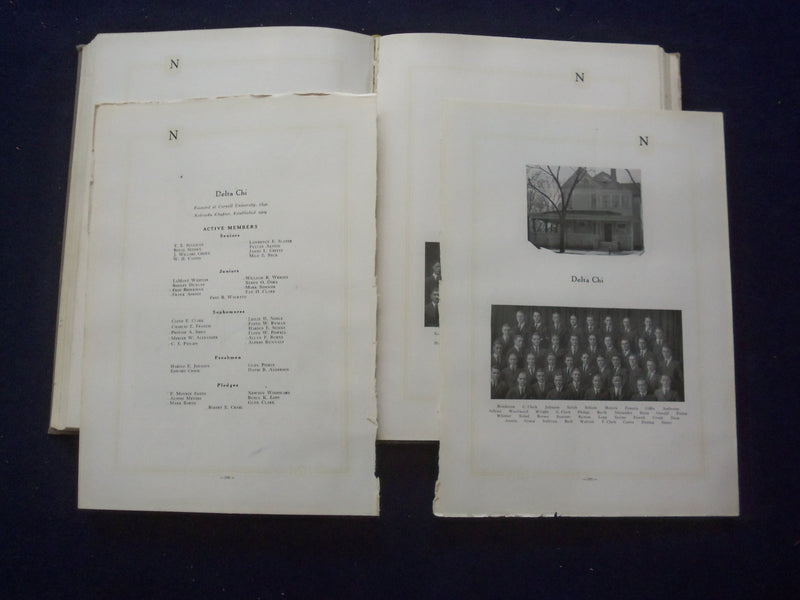 1921 THE CORNHUSKER UNIVERSITY OF NEBRASKA YEARBOOK - LINCOLN, NE - YB 3130