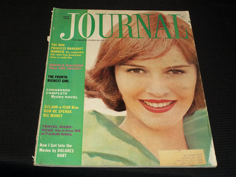 1961 MAY LADIES HOME JOURNAL MAGAZINE NICE FRONT COVER - E 2480