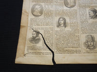 1857 OCTOBER 31 LIFE ILLUSTRATED NEWSPAPER - OUR NEW HEADING - NP 5912