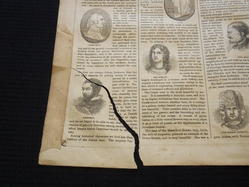 1857 OCTOBER 31 LIFE ILLUSTRATED NEWSPAPER - OUR NEW HEADING - NP 5912