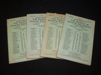 1970-1974 THE JOURNAL OF GENETIC PSYCHOLOGY MAGAZINE LOT OF 4 - WR 572A