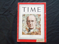 1943 JANUARY 25 TIME MAGAZINE - HENRY MORGENTHAU JR. - T 849