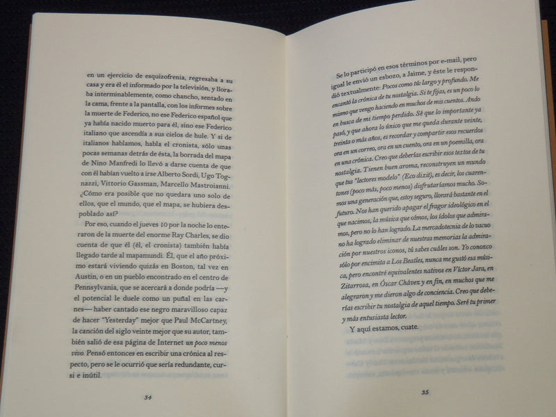 2006 COMETAS EN EL CIELO CRONICAS NEYRET SPANISH BOOK - INSCRIBED - J 8061