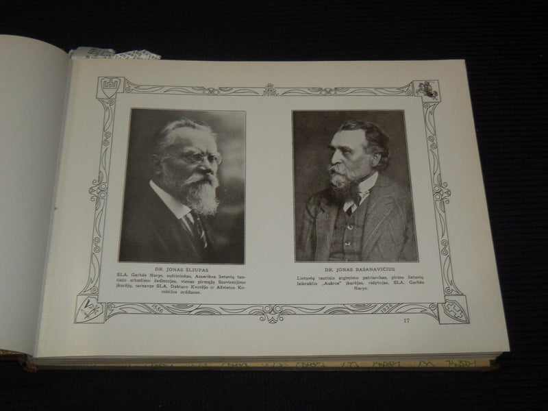 1936 SUSIVIENIJIMO LIETUVIU AMERIKOJE ALBUMAS VOLUME - LITHUAIAN - KD 5403E