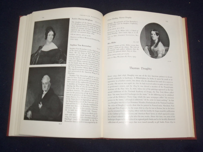 1965 AMERICAN PAINTINGS HARDCOVER BOOK - MET. MUSEUM OF ART - VOLUME 1 - KD 9165