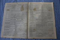1872 JULY 21 LE GRELOT NEWSPAPER - REGRETS PAR ALFRED PETIT - FRENCH - NP 8592