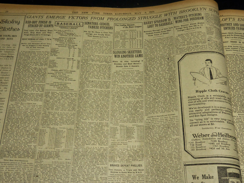 1920 MAY 8 NEW YORK TIMES - VERA CRUZ FORCES JOIN REVOLUTION - NT 8671