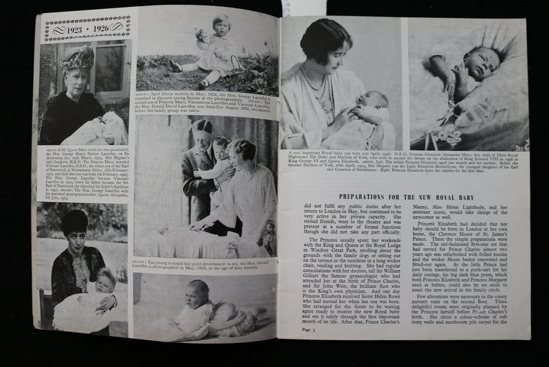 1950 PRINCESS ANNE FIRST SOUVENIR BOOK - SOFTCOVER - K 2252