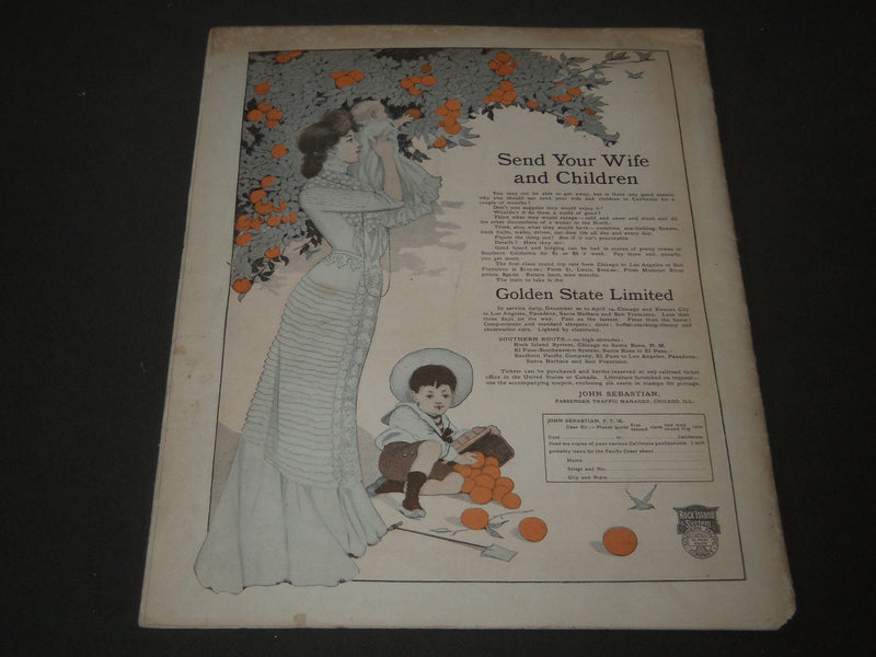 1904 JANUARY 2 THE SATURDAY EVENING POST MAGAZINE - ILLUSTRATED COVER - SP 446