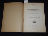 1916 JAN SUPPLEMENT TO LAWS AFFECTING REGULATION OF PUBLIC UTILITIES - K 635