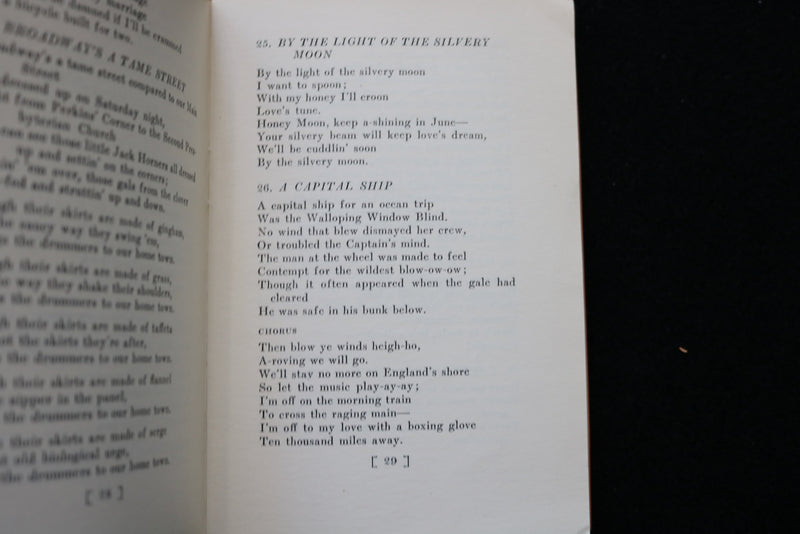 1948 PRINCETON CAMPUS SONGS - SOFTCOVER BOOK - K 1983