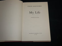 1974 MY LIFE - OSKAR KOKOSCHKA HARDCOVER BOOK BY DAVID BRITT - KD 7258