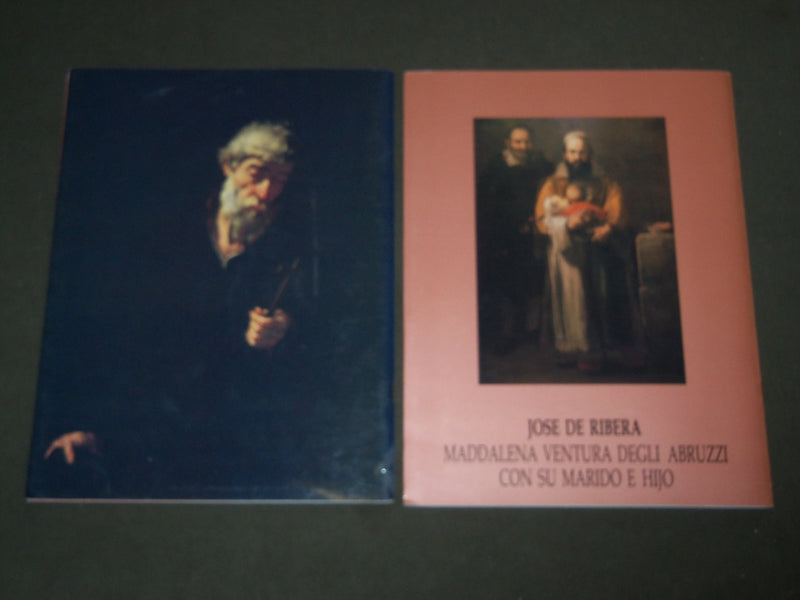1989 JOSE DE RIBERA CATALOG LOT OF 2 - SAN SEBASTIAN - PRADO EN MEXICO - KD 5095
