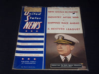 1943 NOVEMBER 26 UNITED STATES NEWS MAGAZINE - ADMIRAL LOW COVER - E 3547