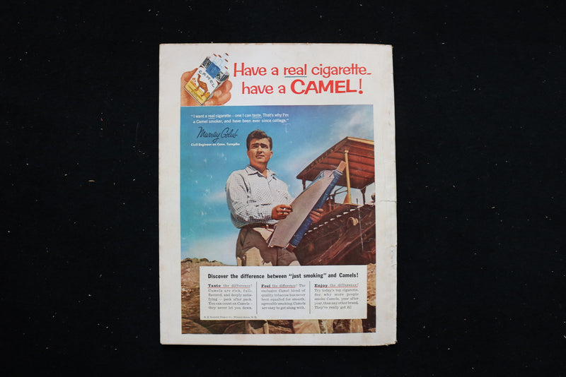 1957 FEBRUARY SAGA MAGAZINE - THE SAGA OF SAM HOUSTON COVER - E 10603