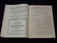 1917 THE MEDICAL COUNCIL MAGAZINE LOT OF 3 ISSUES - PHILADELPHIA - K 2113