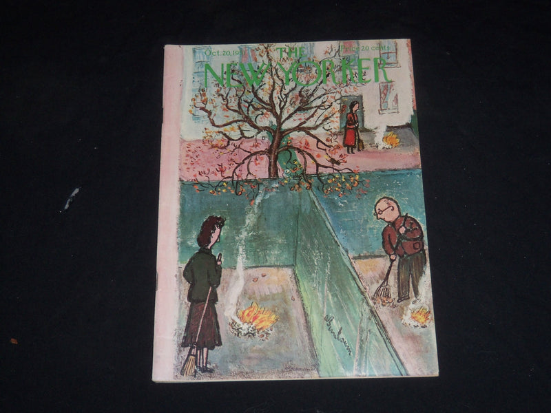 1951 OCTOBER 20 THE NEW YORKER MAGAZINE - ILLUSTRATED COVER - NY 435